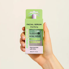 Facial Serum Niacinamide & Zinc(30ml)- BUBBLE T